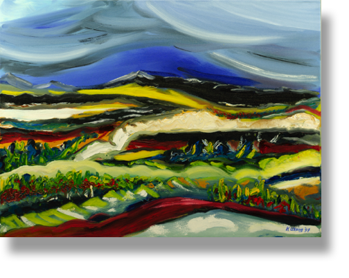 "Noorwegen Hardangervidda 2"
Oil on canvas
80 x 60 cm "Noorwegen Hardangervidda 2"
Oil on canvas
80 x 60 cm